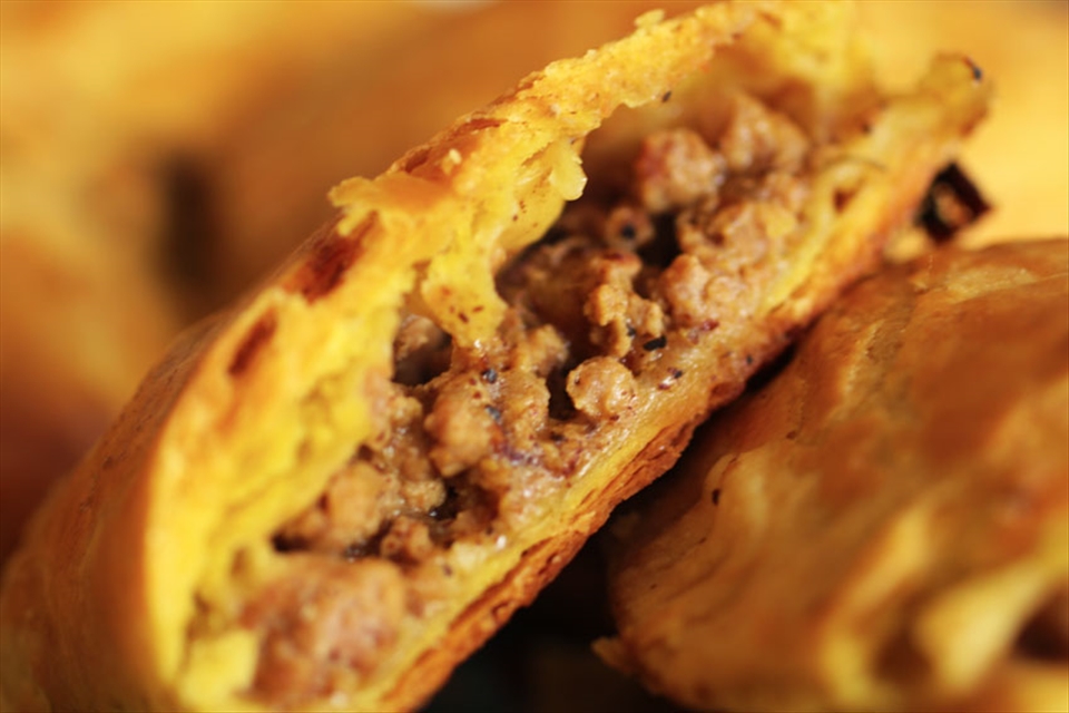 Turkey, pork and apple patties