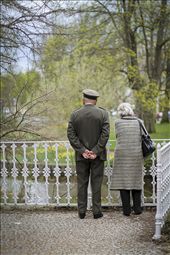 Czech general and wife after the revealing of a WWII monument in Mariánské Lázně: by mkateimaging, Views[186]