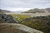 Looking back towards Landmannalaugar, the start of the rugged 55km trek.  : by mkrauss, Views[480]