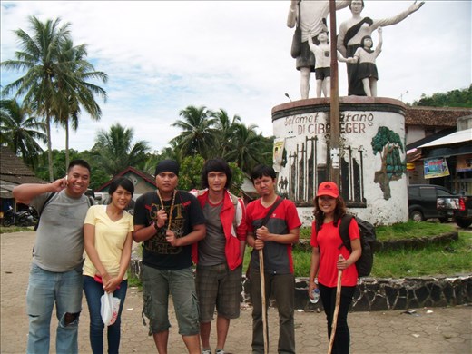 Ciboleger, a popular starting point to do hiking to Badui Dalam area.