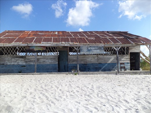 The 'shack school' where the Troops used to spend their happy times.
