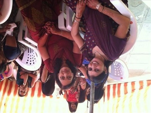 New friends: Sandy & Himil (we were all lodging in the same place)