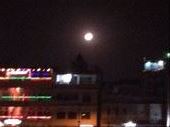 Full moon over the east side of Pichola. Udaipur. : by mlodius, Views[711]