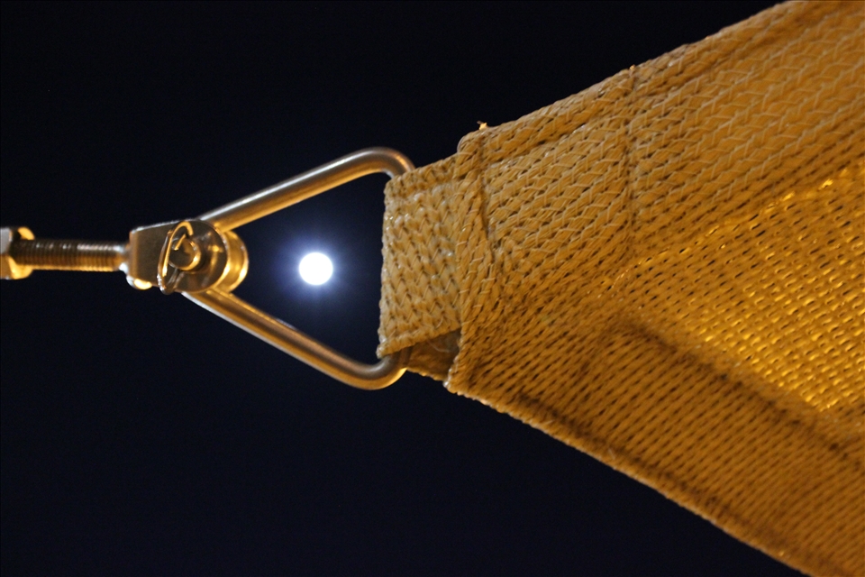 How we see the moon. Lots of meaning and connotations.