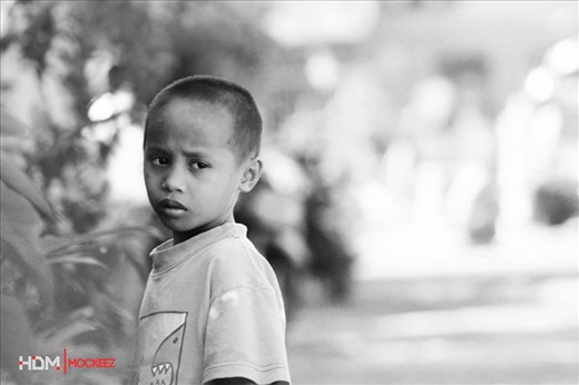 A kid from Tacloban, after Typhoon Haiyan