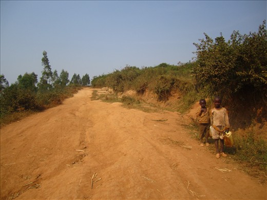 My research provided numbers for the community's water delivery system. The majority of the population in the District have to walk more than 5 kilometers to get fresh water. Most of the people who collect the water are children who have to make multiple trips throughout the day. The road to the pumps are not the best, and neither is the quality of the water. 