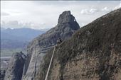 Before his attempt to walk in the stretched line, the high-liner takes a few minutes to focus and relax looking at the horizon.
High line athletes visit Meteora each year from around the world to do what they love the most.. to walk in a stretched line between the sky  and the earth: by modernnomads, Views[305]