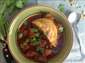 Pork ribs stew in tomato sauce with cabbage: by momo, Views[318]