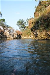 side view tubing river at Oyo's River: by monica-indriani, Views[633]