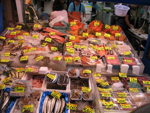 Tsukiji: Fresh fish