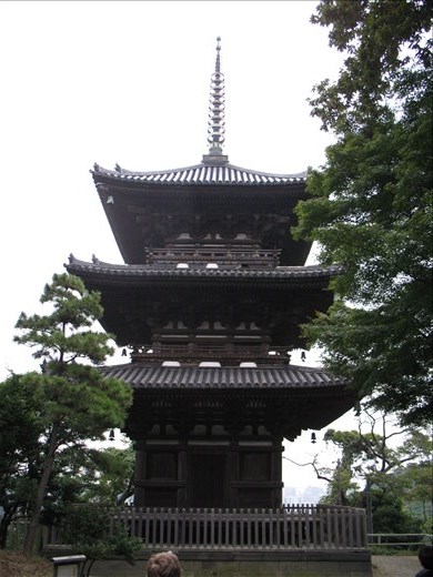 Three storeyed Pagoda