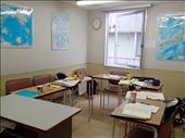 Our classroom (yes, that's a map of Germany. Nobody knows why it was there).: by monika, Views[516]