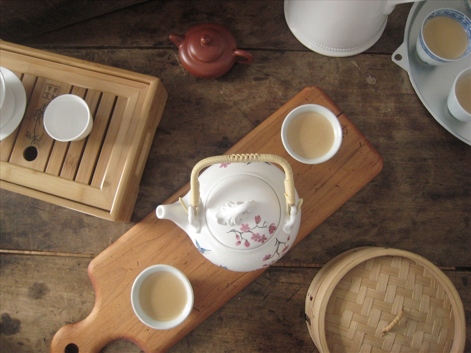 milk tea panna cotta 