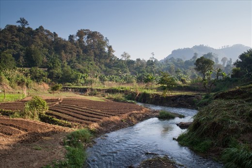 Surrounded by beautiful scenery you could, at times, be forgiven for forgetting that this is a refugee camp. But refugees aren’t allowed an income. They aren’t allowed to farm this land. To be allowed to have a market stall to sell their produce, they have to pay bribes to the officials.   