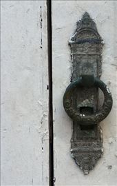 As I looked at this door knocker I wondered who or what was behind the door.: by mosaico, Views[341]