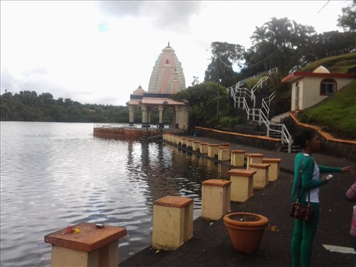 Grand Basin, Mauritius. A historic, religious and pilgrimage area for Indians
