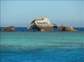 Wreckage of the Loullia which ran aground onto the Gordon Reef while on route to Suez from Aqaba on September 29, 1981. The Red Sea is home to many shipwrecks owing to its strong winds and jagged reefs which make navigation quite hazardous to ships. Many of these shipwrecks have become landmark destinations for scuba divers.: by mostafa236, Views[729]