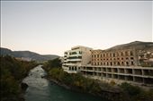 The Croat–Bosniak War took place in the city of Mostar between 1992-1995.
The juxtaposition of the newly built and left destroyed buildings can be seen all over the city of Mostar. 
: by mostarwarremains, Views[1038]