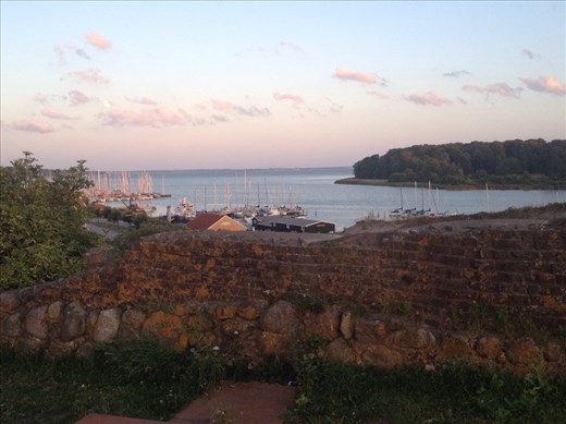 The Baltic Ocean. I had glimpses of it as I cycled down the East coast of Denmark.
