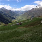 The next couple of hours in one frame - across the valley and up Furkapass. Taken on the descent from Oberalpass: by mrandrew, Views[323]