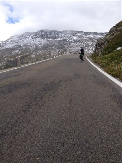 Nearly at the top of Furkapass