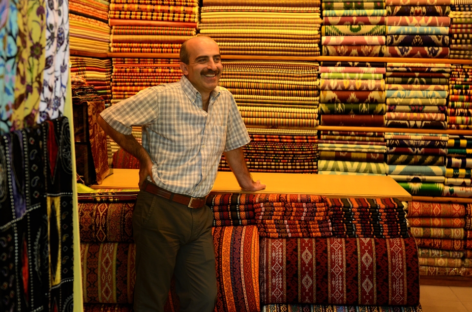 The flourishing textile industry employs around 400 thousand people in Turkey.