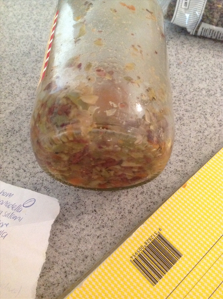 Currently all I have of said olive mix  fridge :(