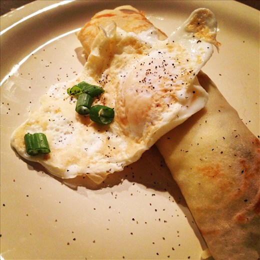 Crepe w/ Fried Egg