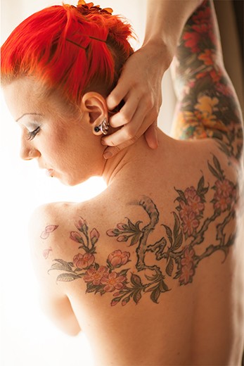 As a circus performer, Tank is no stranger to the spotlight.