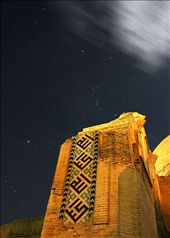 Night sky over ancient Bersian village in Iran: by msol, Views[439]