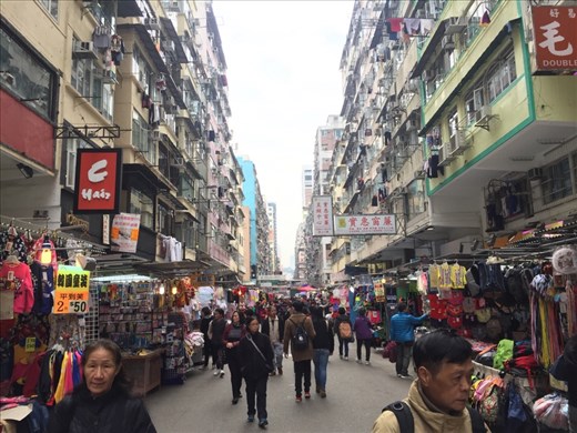 Market in Hong Kong