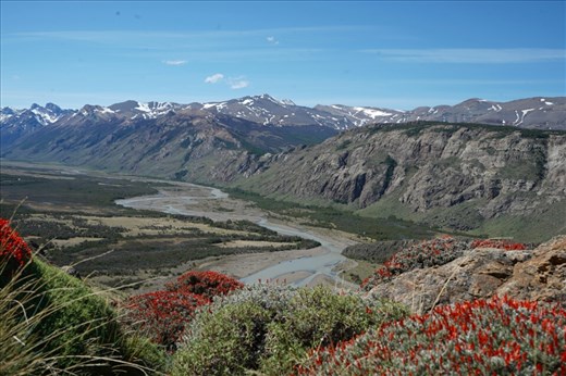 View from Rios de las Vueltas viewpoint