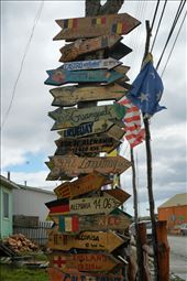 The world's most southern settlement.  Giving directions is easy - go north.: by mtmmeyer, Views[137]