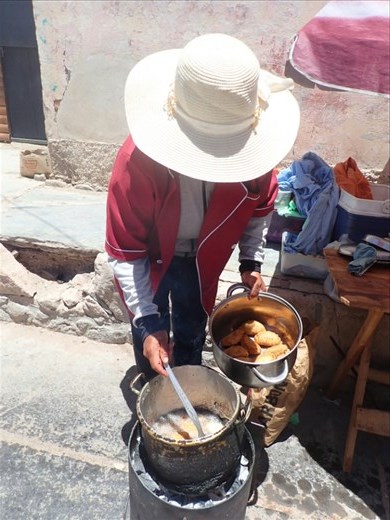 Great street side empanadas