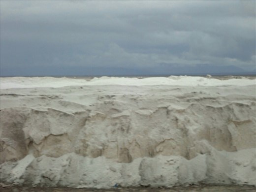 Not glacier but salt