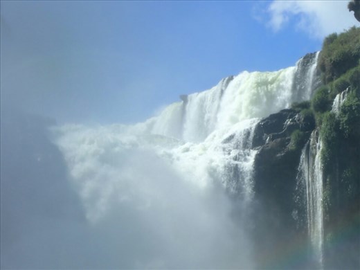 Up close and getting drenched