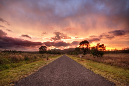 Outskirts of farming communities create some beautiful landscapes
