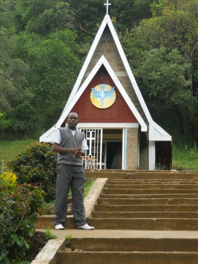 The shrine, commonly known as Mji wa Maria, stands on the Equator 