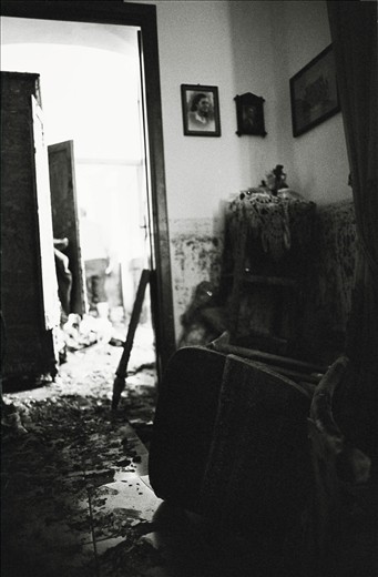 Mud and memories laying as skeletons of the present