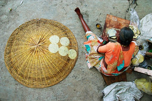 Lijjad pappad made in Dharawi slums..