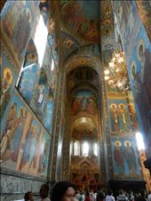 Sample picture of inside of Church of our Saviour on the Spilt Blood: by musicaladventures, Views[336]