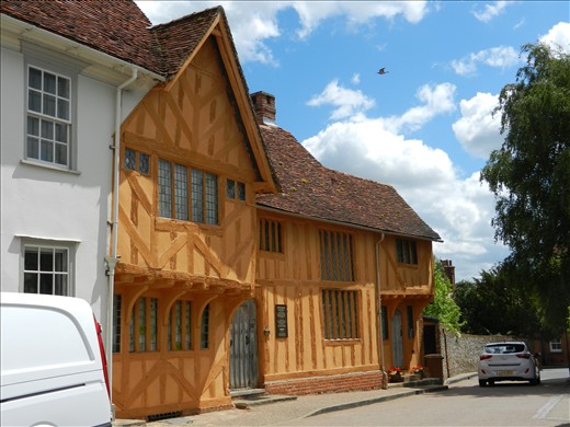 Lavenham - typical quirky building