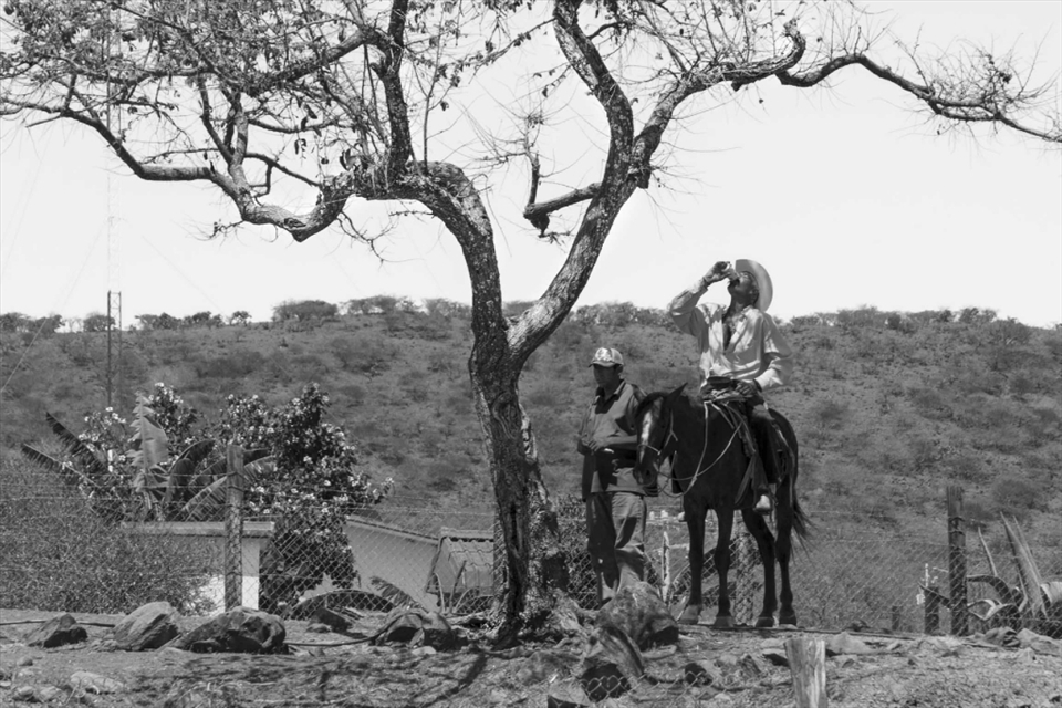 The weather is hot, and one of the hobbies is playing soccer, but just for the kids, the wrown up´s, they work the earth, and fight the heat by drinking bee rand watches the games under the shade.