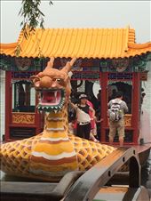 The dragon boats brought us out onto the islands of the Summer Palace where Empress Cixi lived furing the hot summer months in Beijing.: by mwollak, Views[231]