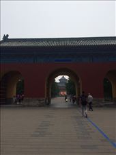 This is the entrace to the Temple of Heaven, a place of worship and sacrifice used for emperors to pray for a good harvest. : by mwollak, Views[220]