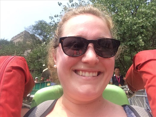 I took the sliding car down the mountain (and ended up on the wrong side) but the view was great, even if the safety standards weren't!