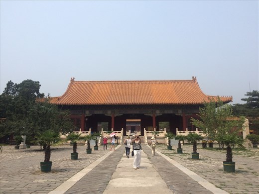 The Ming Tombs, where 13 of the 16 Ming emperors are buried.  
