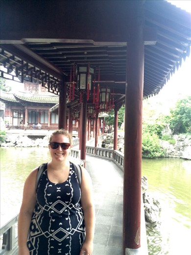 We went to Yuyuan Garden, which was a beautiful old garden that provided some peace and tranquility in the center of a bustling city.  After that we got some delicious steamed buns (dumplings).