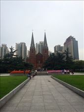 Old Jesuit Church in the center of Shanghai that was protected during the cultural revolution so it is in its original state.: by mwollak, Views[219]