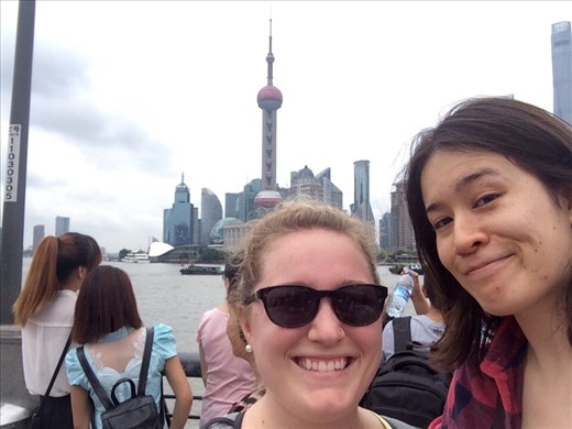 Waitan (or the Bund in English) is the waterfront section of Shanghai in the center of the city on the Huangpu River.  On one side of the river is Old Shanghai and on the other side is New Shanghai.  On the old side, there are lots of old buildings in various architectural styles built by the elite classes that used to live their (French, British, etc.).  On the other side, is all the new style buildings, including the second tallest building in the world Shanghai Tower.